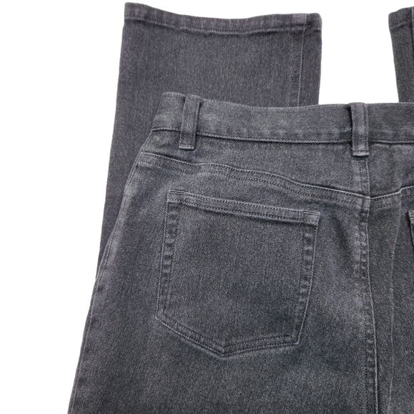 Ralph Lauren Boot Cut Jeans Charcoal Gray, Size 6 Petite - Picture 8 of 13